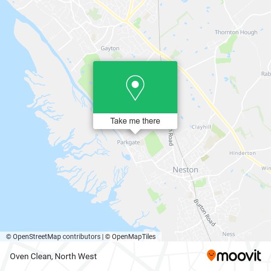 Oven Clean map
