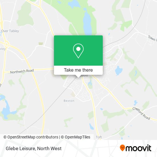 Glebe Leisure map