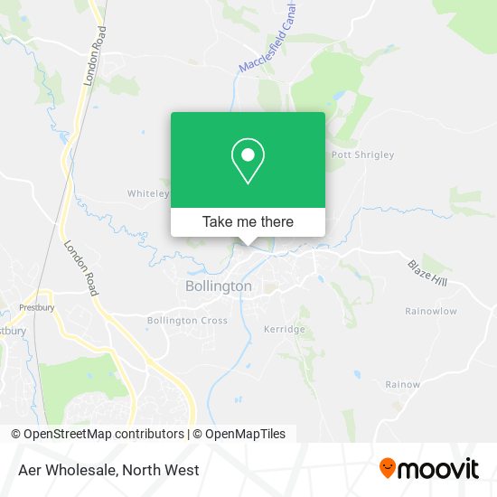 Aer Wholesale map