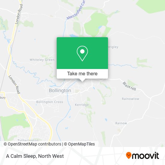 A Calm Sleep map
