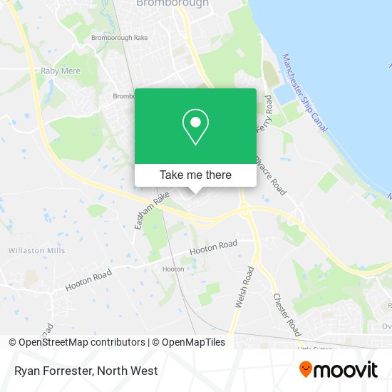Ryan Forrester map