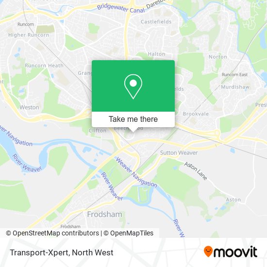 Transport-Xpert map