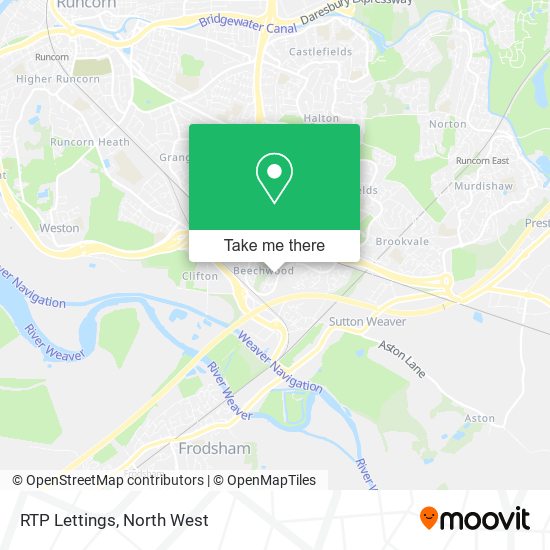 RTP Lettings map