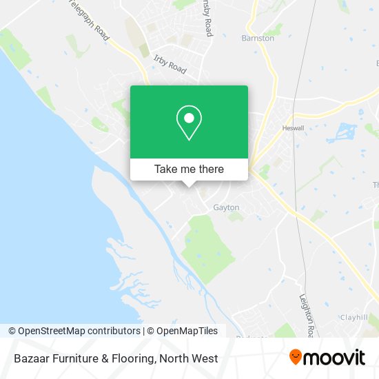 Bazaar Furniture & Flooring map