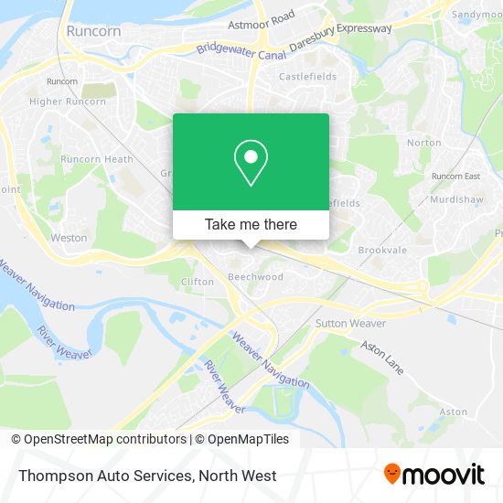 Thompson Auto Services map