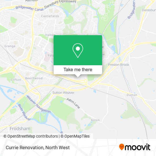 Currie Renovation map
