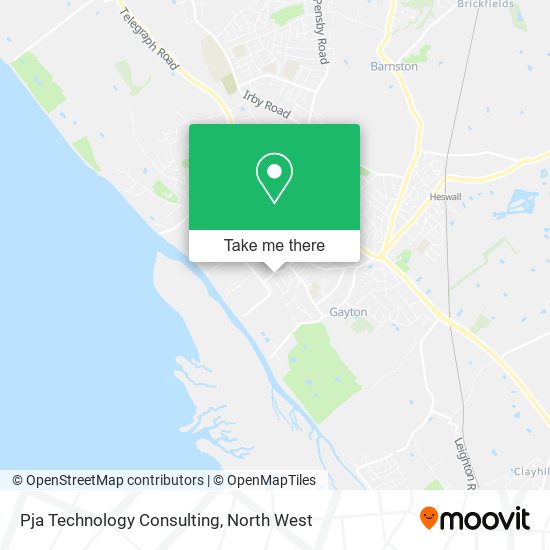 Pja Technology Consulting map