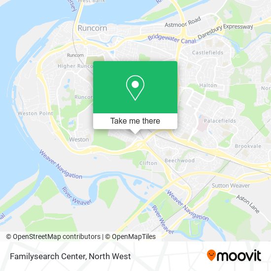 Familysearch Center map