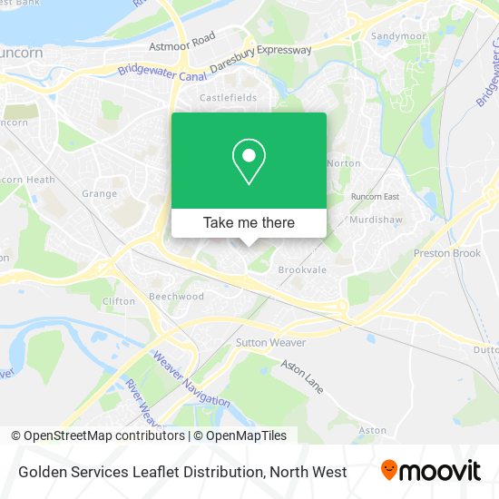 Golden Services Leaflet Distribution map