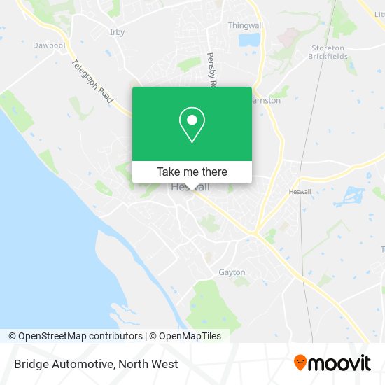 Bridge Automotive map