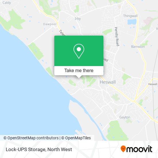 Lock-UPS Storage map