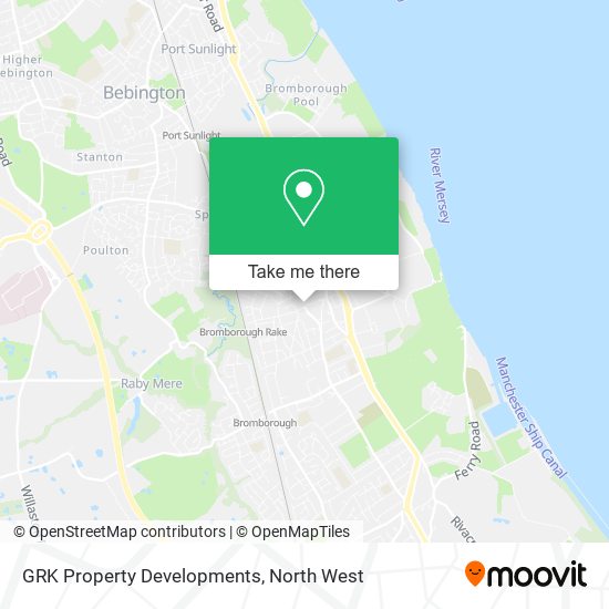 GRK Property Developments map