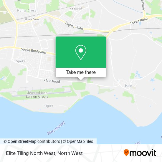 Elite Tiling North West map