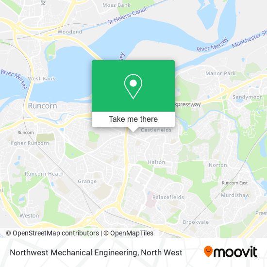 Northwest Mechanical Engineering map