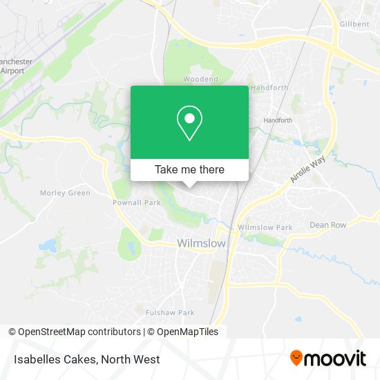 Isabelles Cakes map