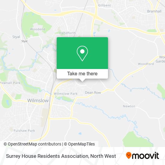 Surrey House Residents Association map