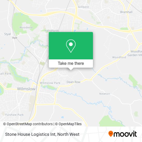Stone House Logistics Int map