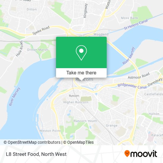 L8 Street Food map