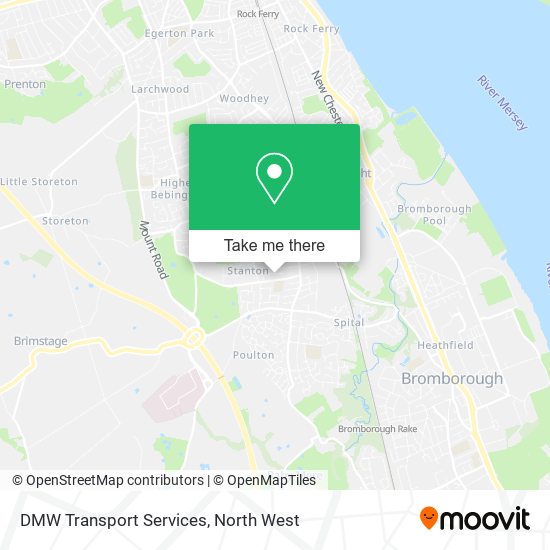 DMW Transport Services map