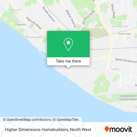 Higher Dimensions Homebuilders map