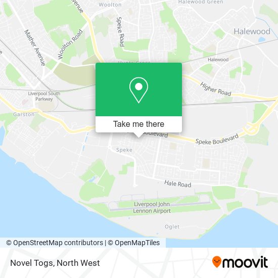 Novel Togs map