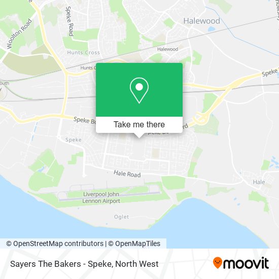 Sayers The Bakers - Speke map