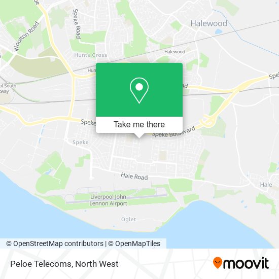 Peloe Telecoms map