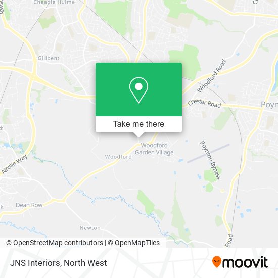 JNS Interiors map