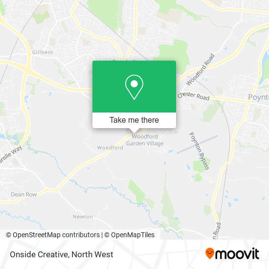 Onside Creative map