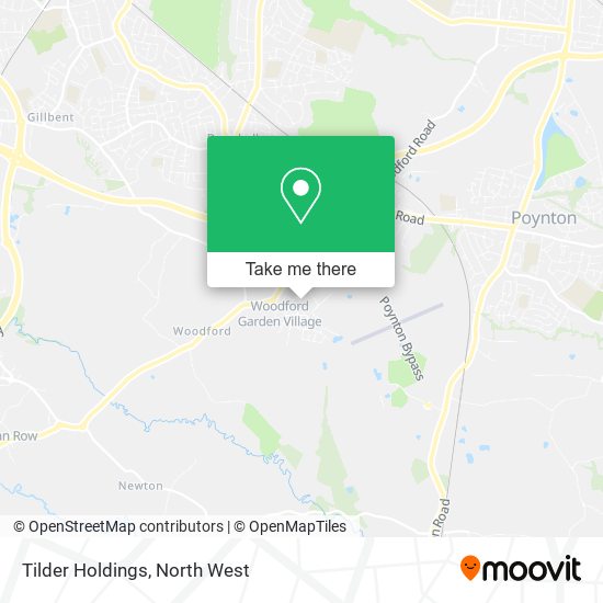 Tilder Holdings map