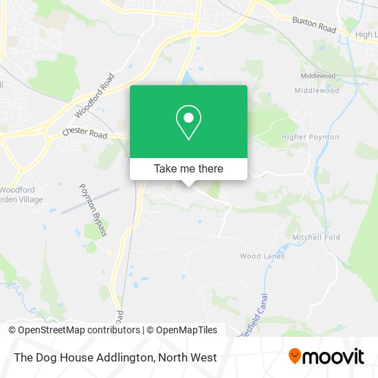 The Dog House Addlington map