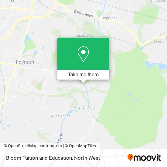 Bloom Tuition and Education map