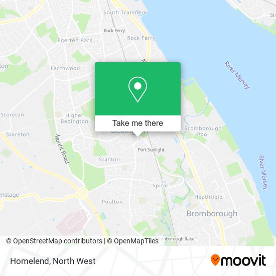 Homelend map