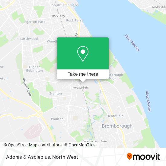 Adonis & Asclepius map