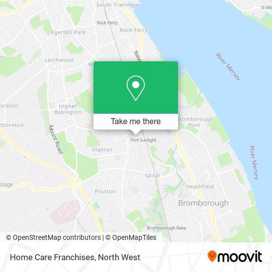 Home Care Franchises map