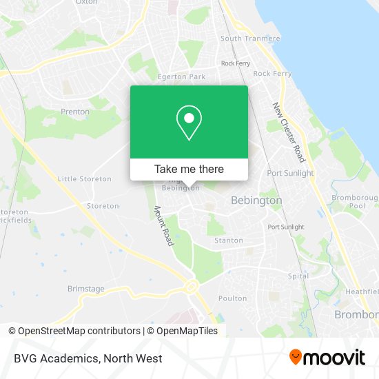 BVG Academics map