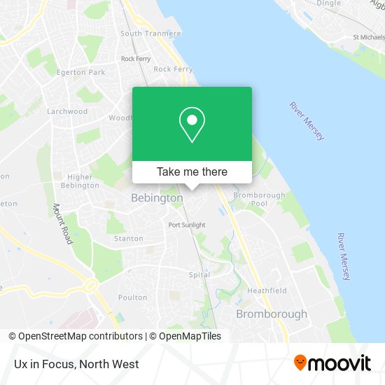 Ux in Focus map