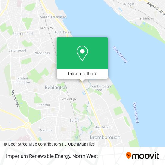 Imperium Renewable Energy map