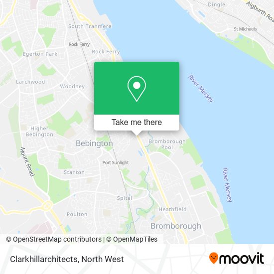 Clarkhillarchitects map