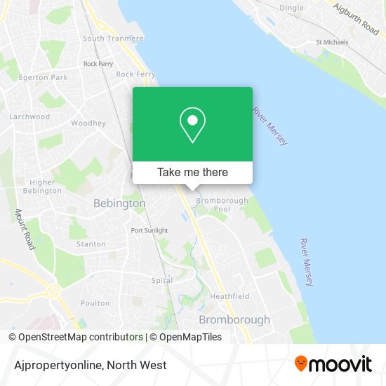Ajpropertyonline map