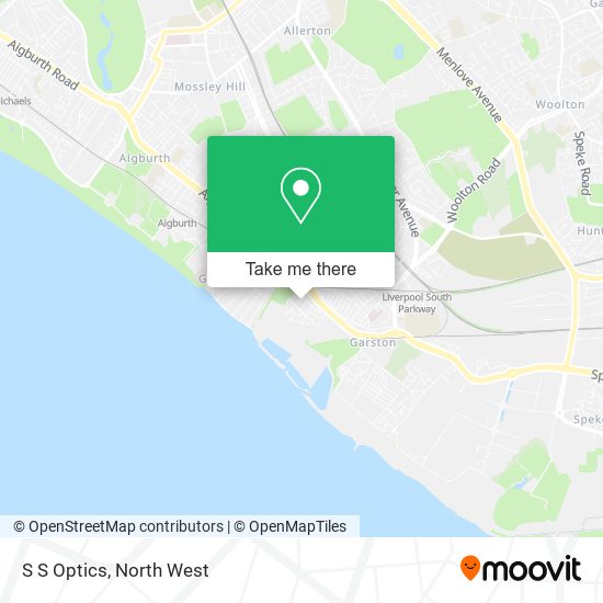 S S Optics map