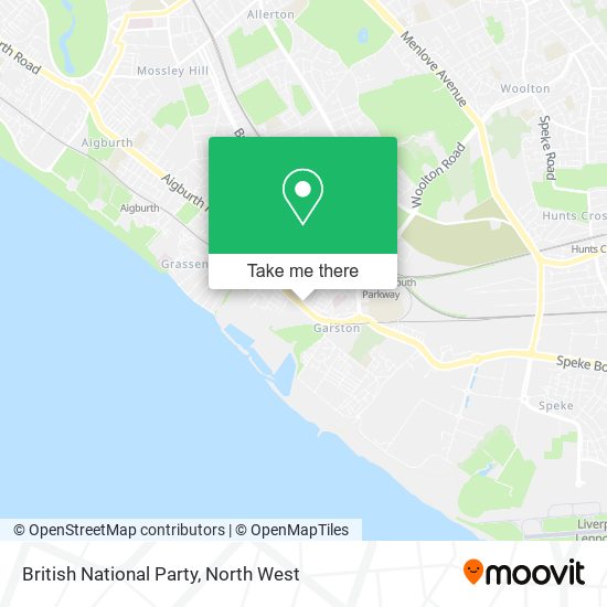 British National Party map