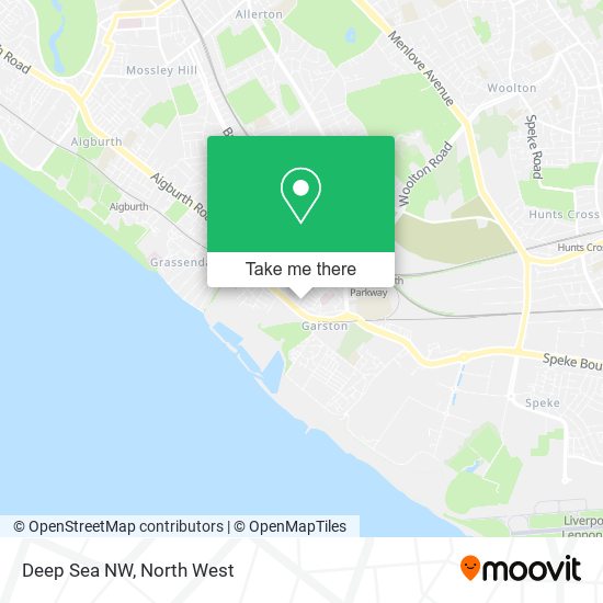 Deep Sea NW map