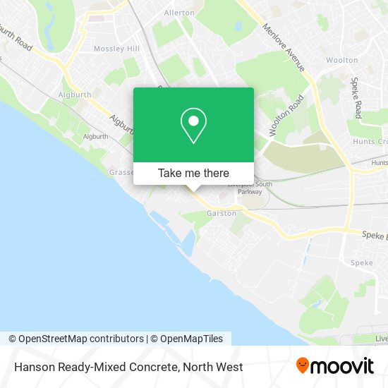 Hanson Ready-Mixed Concrete map