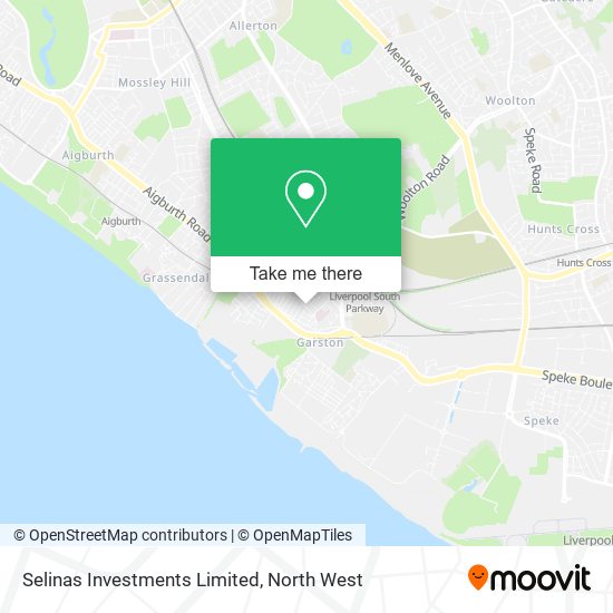Selinas Investments Limited map