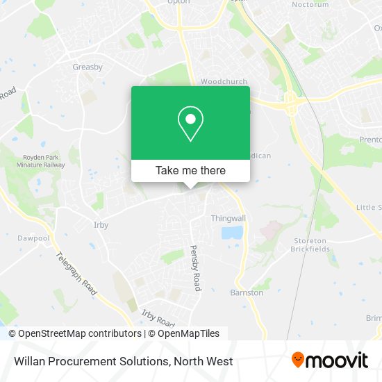 Willan Procurement Solutions map