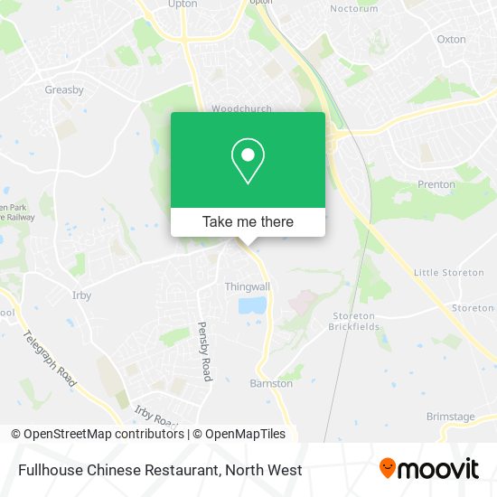 Fullhouse Chinese Restaurant map
