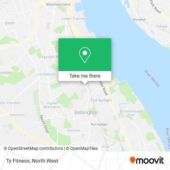 Ty Fitness map