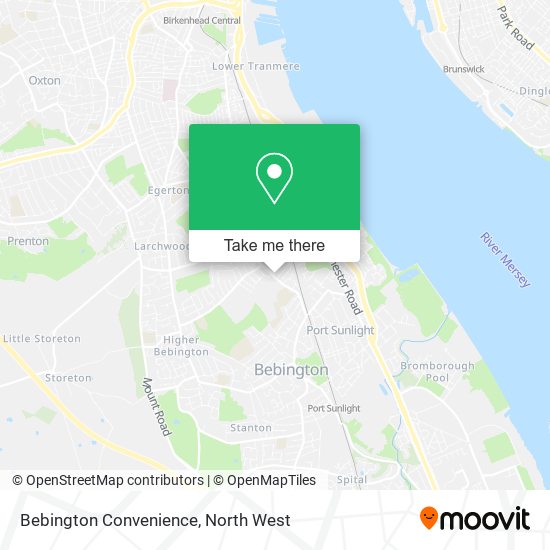 Bebington Convenience map