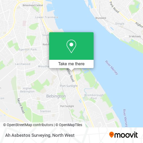 Ah Asbestos Surveying map